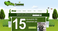 Desktop Screenshot of lovelylawns.org